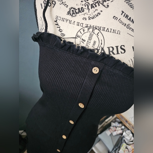 Better Be Dresses & Skirts - Black Mini Dress L Petite